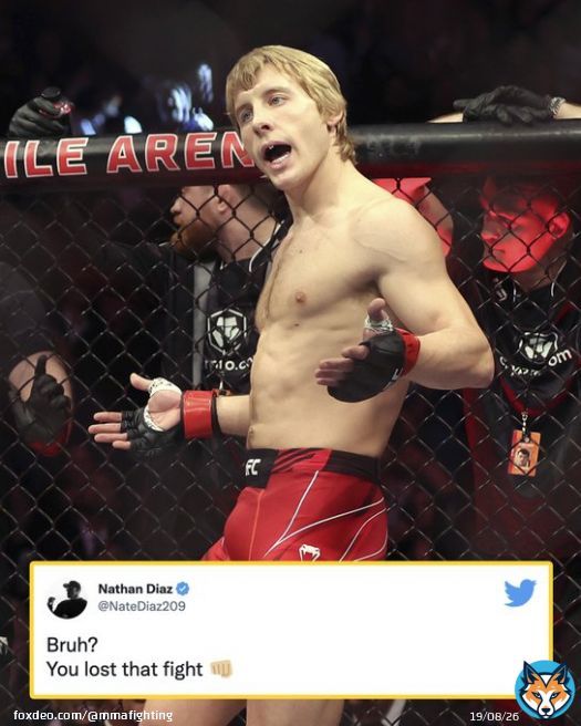 Nate Diaz and Dominick Cruz disagreed with the judges for Paddy Pimblett vs. Jared Gordon at #UFC282