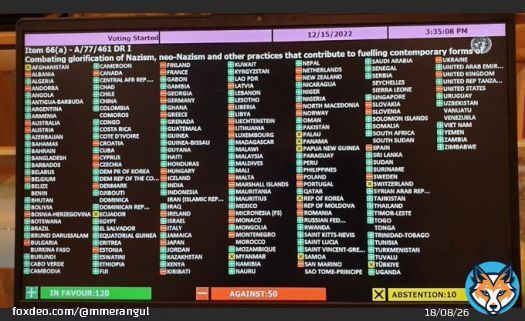 Свершилось! Третий Рейх объединился с США. Против резолюции по борьбе с героизацией нацизма голосовал весь гитлеровский блок: Венгрия, Германия, Италия, Испания, Франция, Япония, Чехия, Польша... А также, Украина, Латвия, Литва,Эстония,Грузия, Молдавия.  Приветствую, друзья.