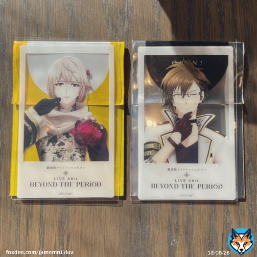 \u25b7交換  IDOLiSH7 劇場版アイドリッシュセブン ムビナナ ムビチケ特典 フォト風クリアカード  譲 二階堂大和3･棗巳波 求 和泉一織 &rarr;都内手渡し(18･19日現地可)のみ(ムビチケ有1800円･無500円)で譲渡も可能です。  本日中の都内手渡しはJR駅構内、後日都内手渡し･郵送。他気軽にお声がけください