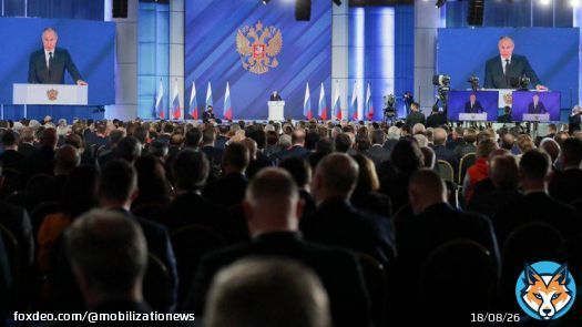 На послание Путина Федеральному собранию не пригласят представителей СМИ &laquo;недружественных стран&raquo;, заявили в Кремле   А Эритрею, Иран и Талибан пригласят?   @mobilizationnews