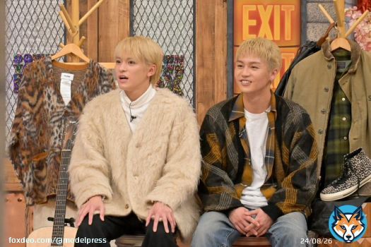 Travis Japan松倉海斗＆松田元太「僕らと同じ金髪で&ldquo;松&rdquo;もつく」松本人志にお揃いのピアス提案  \u25bc写真・記事詳細   #松倉海斗 #松田元太 #TravisJapan #トラジャ #ダウンタウンDX @tospodx