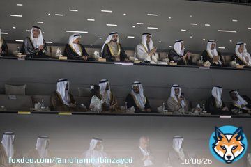 شهدت وأخواني حكام الإمارات الاحتفال بيومنا الوطني المجيد.. نحتفي بمسيرة شعب صنع التاريخ في منطقته والعالم.. بنى وطناً لا يعرف سوى النجاح، ويمضي إلى المستقبل بنهج ثابت، وطموح أعلى، وثقة أكبر بأن القادم أفضل لأجيالنا. حفظ الله الإمارات وأهلها.
