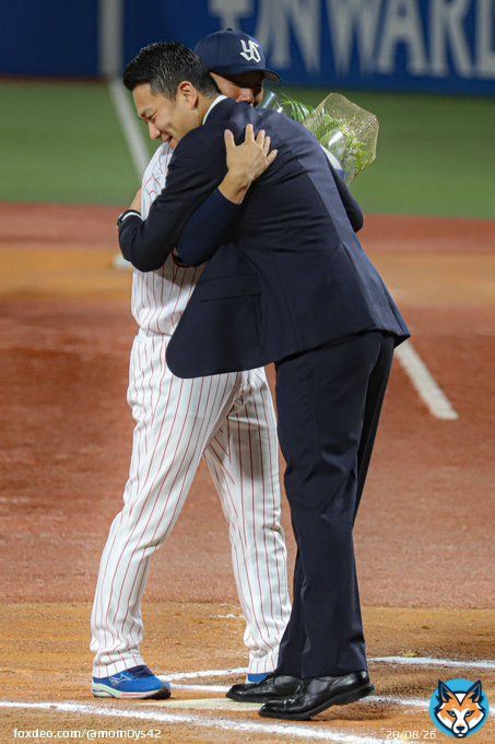 野球界にとって特別なバッテリーなのでありまして  #嶋基宏 #田中将大 #eagles