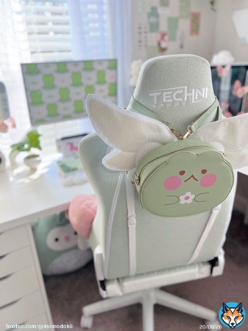 froggy purse/backpack !! c: