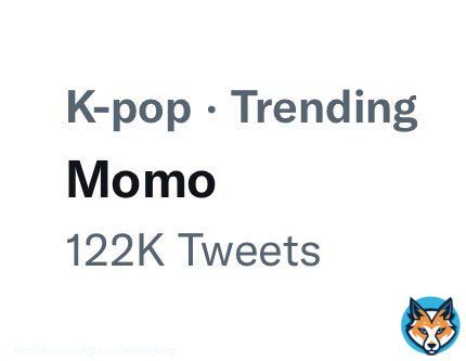 122k tweet WOW  #MOMO @JYPETWICE #MOONLIGHTSUNRISE