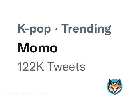 122k tweet WOW  #MOMO @JYPETWICE #MOONLIGHTSUNRISE
