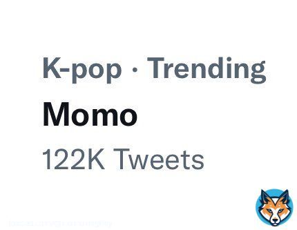 122k tweet WOW  #MOMO @JYPETWICE #MOONLIGHTSUNRISE