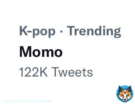122k tweet WOW  #MOMO @JYPETWICE #MOONLIGHTSUNRISE