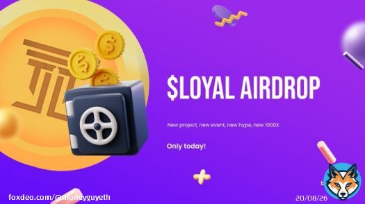 The $LOYAL airdrop is up for grabs!  Everyone is allowed to claim      #TRUST $FINALE $CAPO #PulseX $PEPE #MEXC #kucoin $DAVE #Crypto $BTC $ETH $psyop #FF6000 $SHIB $BNB $VOLT $XRP #CAPO #PSYOP #Ethereum $RICK $ben #HEX $FINAL $RICK #binance #bitcoin