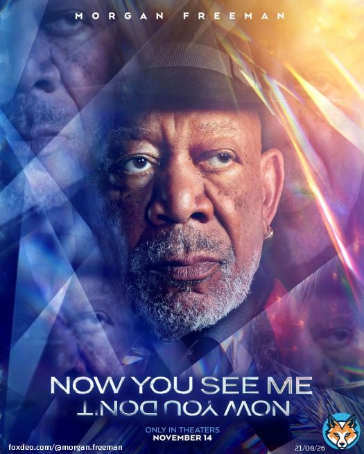 An EYE for talent. Morgan Freeman is Thaddeus Bradley in #NowYouSeeMe: Now You Don't - in theaters November 14.
