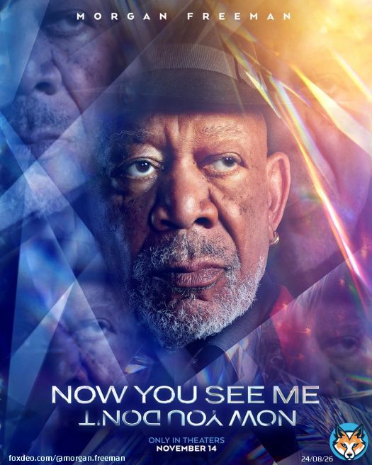 An EYE for talent. Morgan Freeman is Thaddeus Bradley in #NowYouSeeMe: Now You Don't - in theaters November 14.