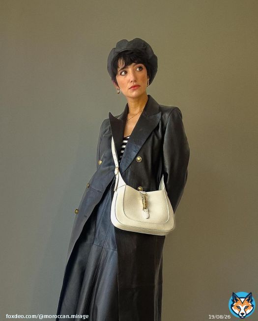 There is no doubt, i am a #jackiebag girl \u2728Top @bashparis Skirt @ikonevintage Coat @massimodutti Belt & bag @gucci @aksalluxury Shoes @zara #Moroccanmirage #fashionblogger #fashion #styleinspiration #instagramcreator #fashionstyle