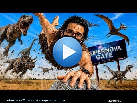 J’ai voyagé dans le temps jusqu’à l’époque des dinosaures…