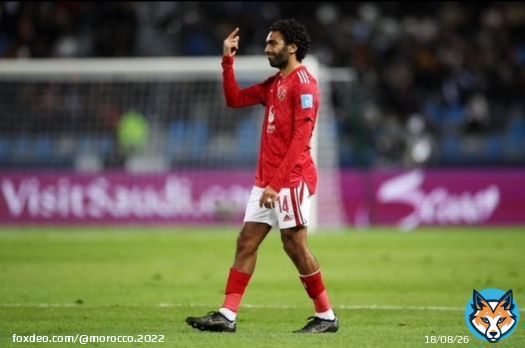 يعرف كأس العالم للأندية FIFA جيدًا فقد سجل فيه مرتين  حسين الشحات يسجل هدفًا رائعًا للأهلي في شباك أوكلاند  @AlAhly | @husseinelshahat