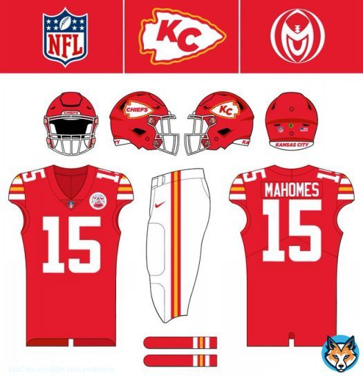 Kansas City Chiefs: A timeless classic could turn into a uniform masterpiece if the Chiefs made these simple yet essential changes to their wardrobe. @fashion_nfl #NFL #NFLPlayoffs #ChiefsKingdom #SuperBowl