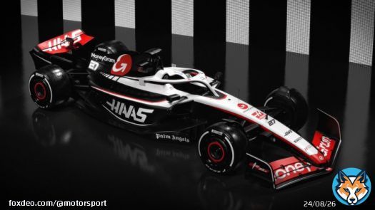 The first livery of 2023 has arrived   What do you think of Haas' new look?    @HaasF1Team   #F1 #Haas #Motorsport