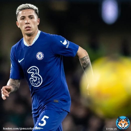 Enzo Fernandez has made 10+ accurate long balls now three times already in his Chelsea career.   10/13 vs Everton  10/12 vs Leeds United  13/18 vs Tottenham   #CFC #CHEEVE #Chelsea
