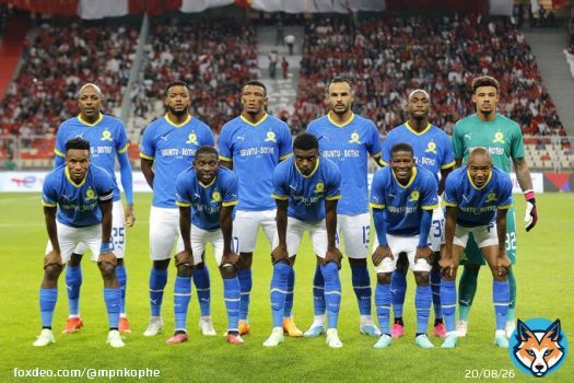 Sundowns arrived in Casablanca,  Wydad locked themselves behind close doors