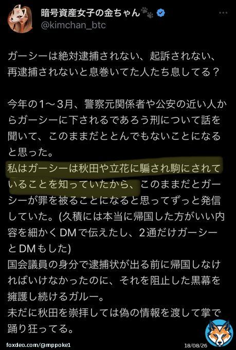 ガーシー、全部話そうよ