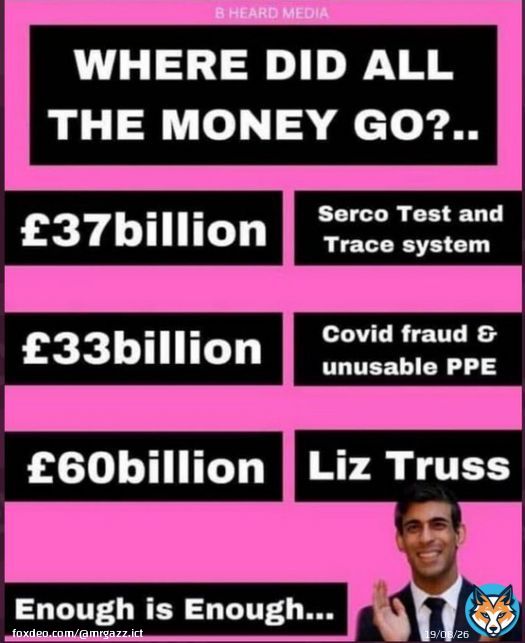 Also on #PPE #fraud #ToryCorruption  and #ToryIncomptence