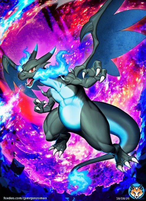 Happy #PokemonDay !! #charizard #commission  #ポケモン #リザードン #pokemon