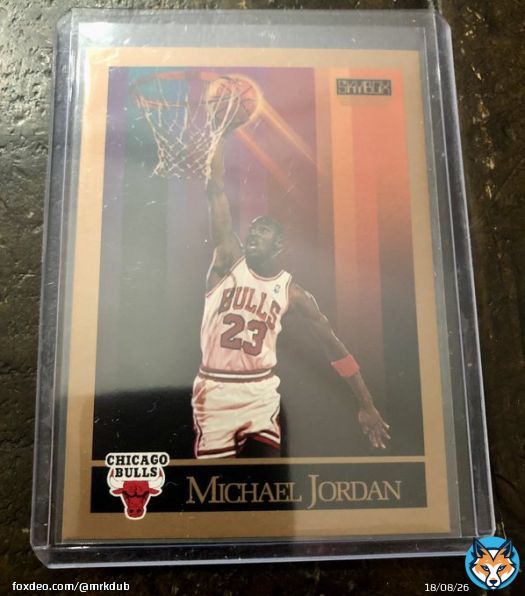 Might be an opinion worth debating, but it&rsquo;s mine, so&hellip; gotta take it for what it&rsquo;s worth!   I think this is the most iconic 90s basketball card EVER made!    Once again, my opinion, what are your thoughts or nominations ???  #TheHobby #whodoyoucollect