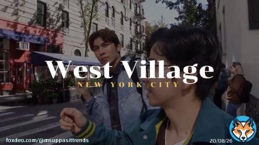 Mew Suppasit in West Village, New York  1 DAY IN NY WITH MEW #เพื่อนพาเที่ยวนิวยอร์กxมิว @MSuppasit