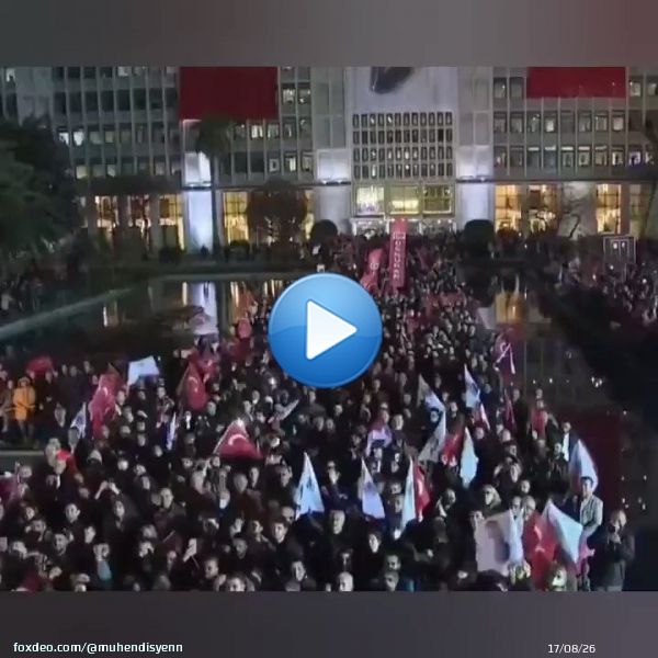 Ekrem İmamoğlu, konuşmasını b&ouml;yle bitirdi: 'Ankara duysun. Bug&uuml;n o mahkemeye m&uuml;dahale eden akıl duysun. Her şey &ccedil;ok g&uuml;zel olacak, Allah'a emanet olun.'