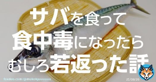 伸びたのでサバに当たった話でも読んでいってくれたまえ。  #ヒスタミン中毒 #アニサキス