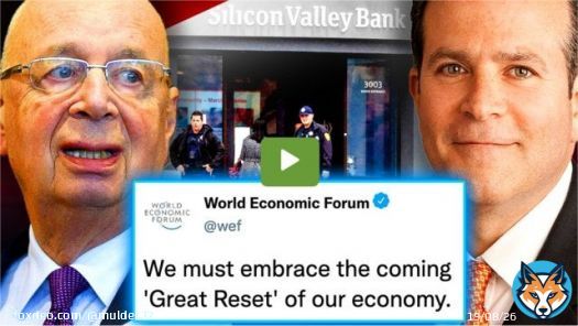 【WEF(世界経済フォーラム)関係者「シリコンバレー銀行破綻は、グレートリセット開始の合図だ！」】