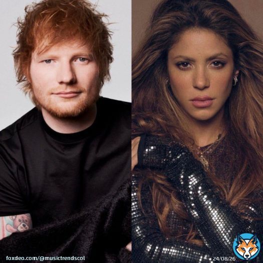 #EsTendencia: En entrevista con Rolling Stone, Ed Sheeran revela que grab&oacute; una canci&oacute;n con Shakira y que adem&aacute;s, har&aacute; parte de la escritura del pr&oacute;ximo &aacute;lbum de la colombiana