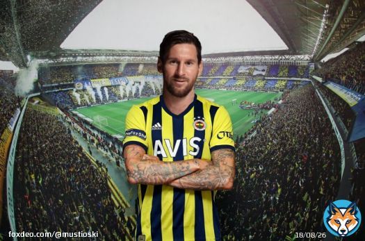 PSG'den ayrılacak olan Lionel Messi, Fenerbah&ccedil;e ile anlaştı.  (Anadolu Ajansı)