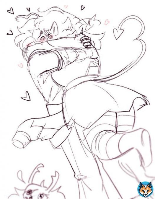 One last doodle of the sillies before I hit the bed  #huntlow