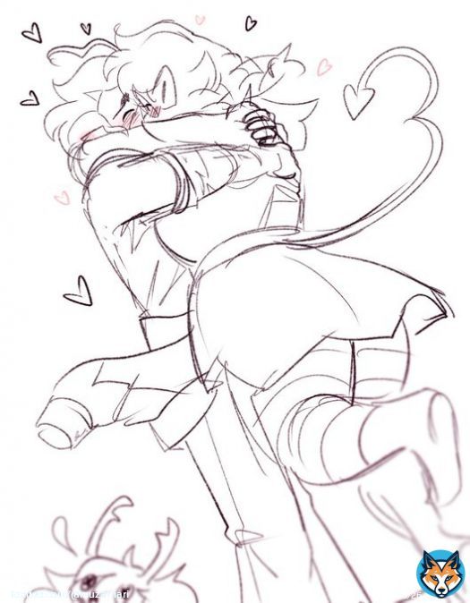 One last doodle of the sillies before I hit the bed  #huntlow