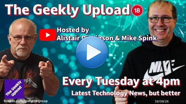 Do come and join us at 4pm for the latest tech news reviews   #news #technology