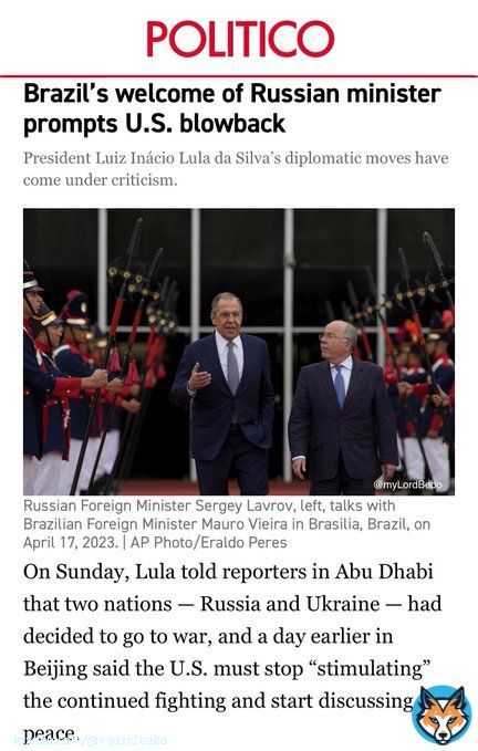 &ldquo;As for the process in Ukraine, we are grateful to our Brazilian friends for their excellent understanding of this situation&rsquo;s genesis. We are grateful (to them) for striving to contribute to finding ways to settle it,&rdquo; Lavrov said,sitting alongside his Brazilian counterpart,&hellip;