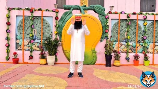 Up पधारी मौज....  यूपी के वारे न्यारे  Welcome Back MSG God pa  #RamRahim  Ram Rahim Dera Sacha Sauda राम रहीम