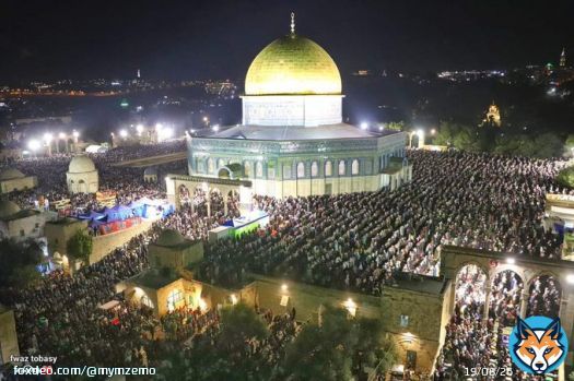 Jerusalem this night   #ليله_27 #ليله_القدر_خير_من_الف_شهر