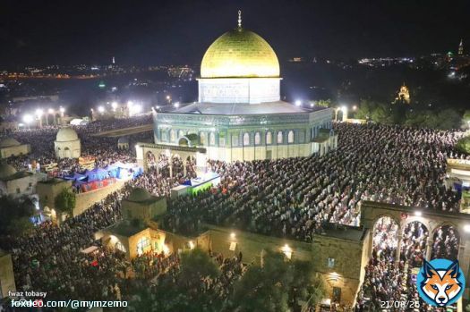 Jerusalem this night   #ليله_27 #ليله_القدر_خير_من_الف_شهر