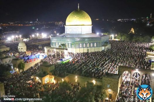 Jerusalem this night   #ليله_27 #ليله_القدر_خير_من_الف_شهر