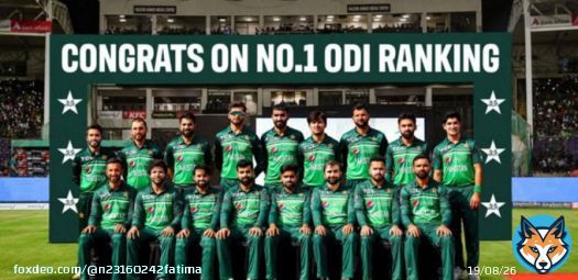 Yess yes yes! We are the number 1 odi team again in Babar Azam's captaincy   We had full faith in you and you never dissapoint us. Go and the conquer the world cup  #PakistanZindabad #BehindYouSkipper