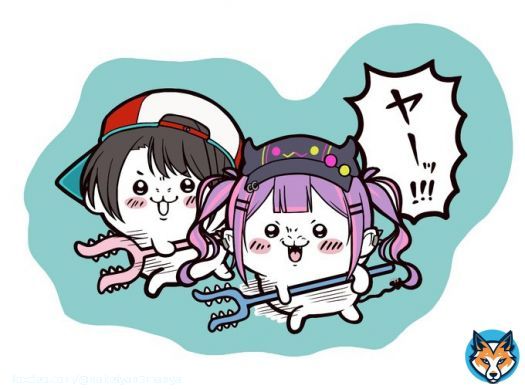 笑顔のホロサマでのモノボケのトワ様とスバルちゃんが可愛い過ぎて、あそこだけなんかも見ちゃう #TOWART　#プロテインザスバル