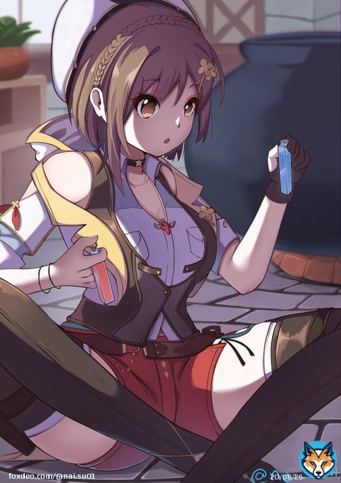 Really enjoyed the game so I made a simple fanart, Also hyped for the anime~  #AtelierRyza #ライザのアトリエ #ライザ3