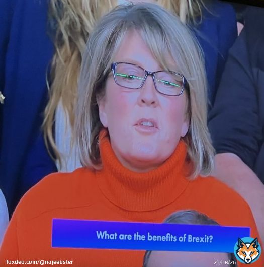 Drink British wine, eat British  food, don&rsquo;t eat eat or drink any foreign shit! This week&rsquo;s red-faced gammon on #bbcqt