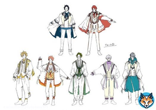 アイドリッシュセブン Third BEAT! 2023年もどうぞよろしくお願いします  第1クールOP IDOLiSH7『THE POLiCY』  スタイリングとデザインを担当した中の、メイン衣装デザイン画をBOOKにUPしました(各衣装の詳細はBOOKへ)    全ての衣装と繋がり1つに  #アイナナ　#アニナナ