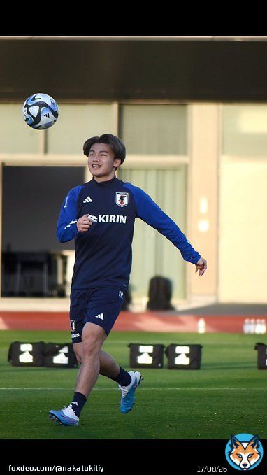 2023/3/21 JAF夢フィールド 日本代表練習見学 ⁡ #上田綺世 #サッカー日本代表 #鹿島アントラーズ