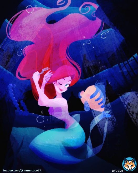 過去絵も〜！   #リトルマーメイド&nbsp;   #TheLittleMermaid&nbsp;   #金曜ロードショー