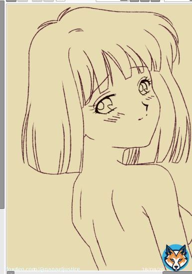 This is the first time I draw Hotaru! (WIP) #セーラームーン