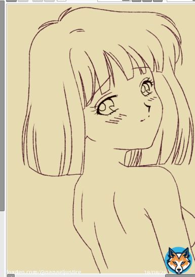 This is the first time I draw Hotaru! (WIP) #セーラームーン