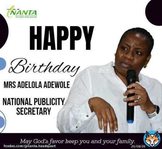 Happy Birthday to the Vice President, Lagos Zone, NANTA -  Mr. Yinka Folami  Wishing you Amazing years Ahead...   #bestoftheday #birthday #happybirthday #birthdaycelebration #love #happiness